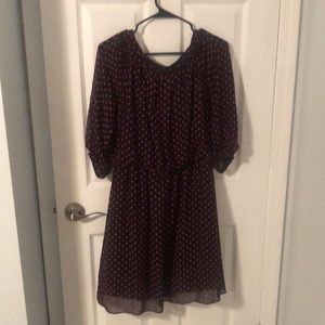 Chaps Women’s Size 10, Polka Dot Dress.